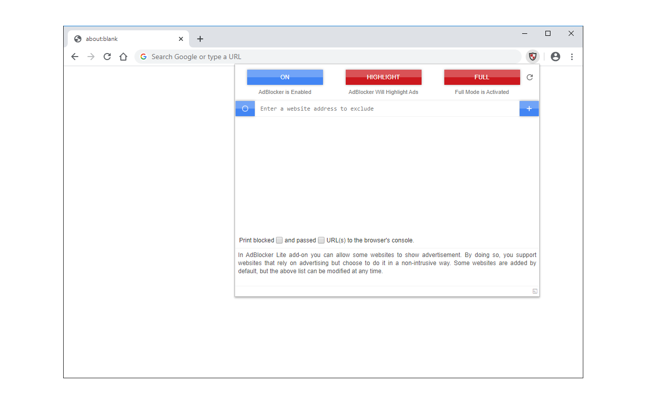 AdBlocker Lite截图1