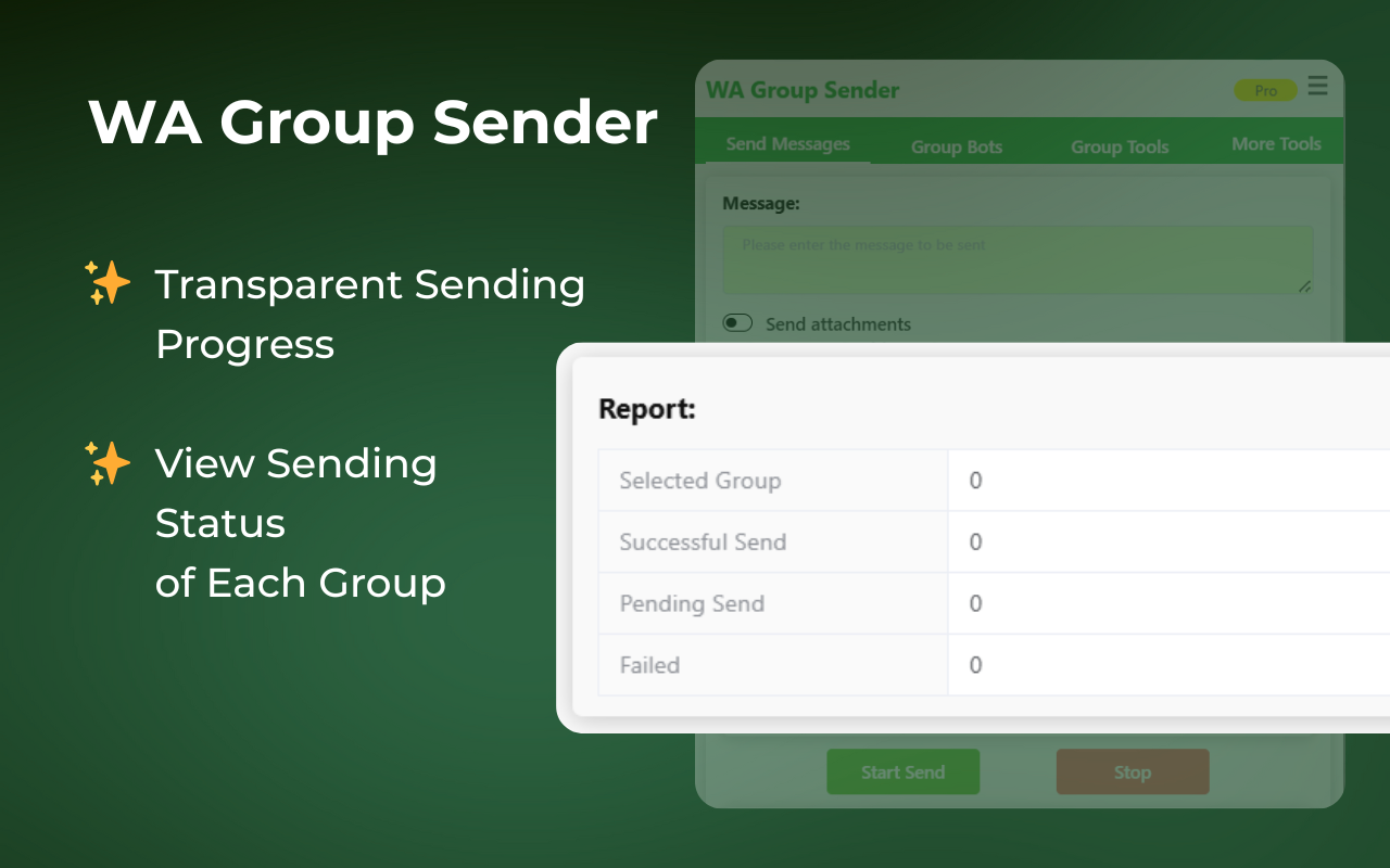 WA Group Sender for WhatsApp Web - WAWebSender截图4