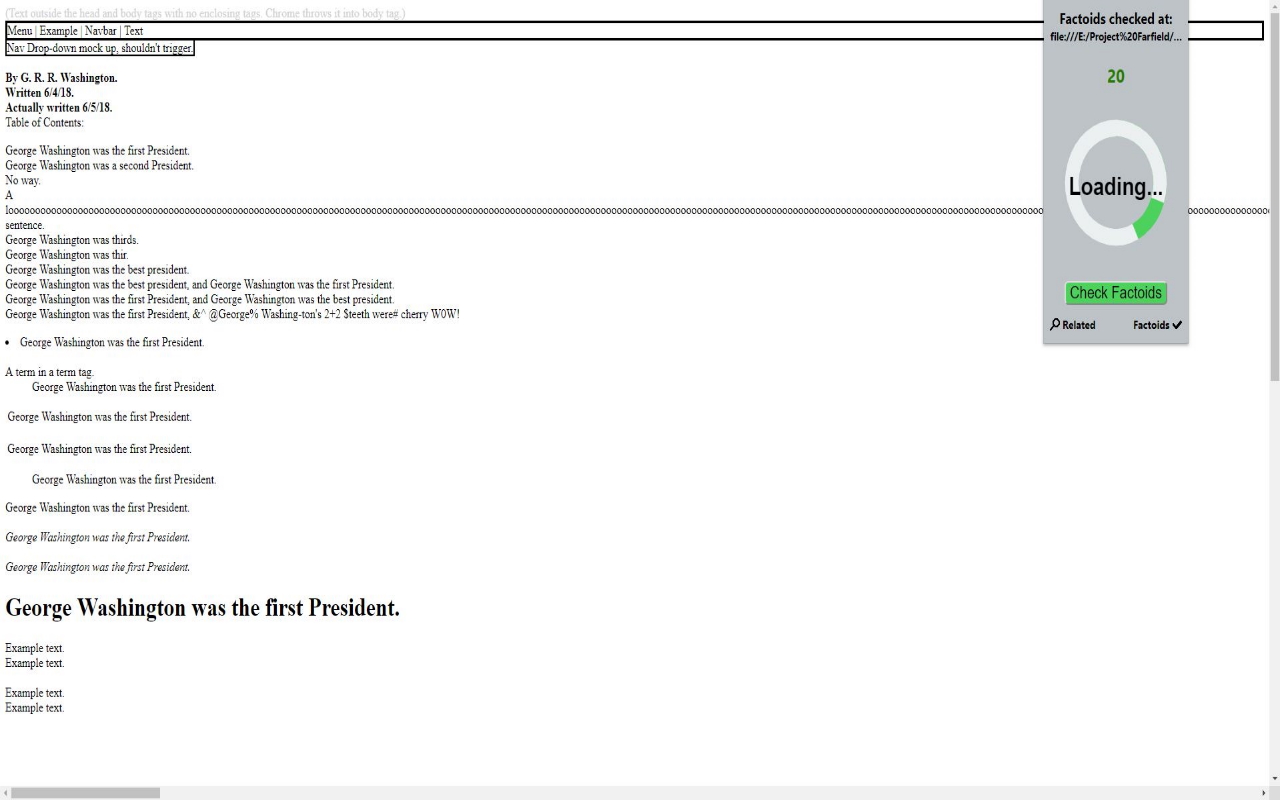 FactoidL (beta)截图2