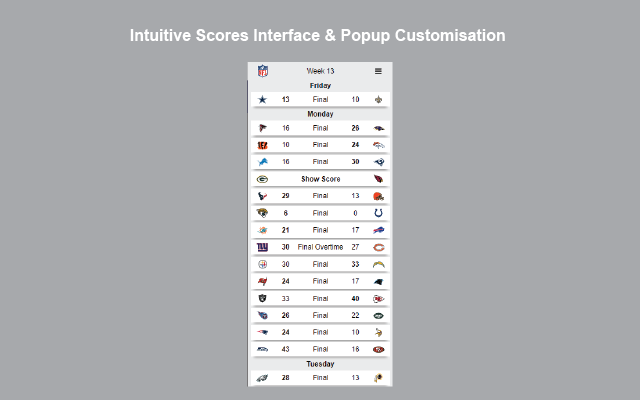 NFL Live Scores截图2