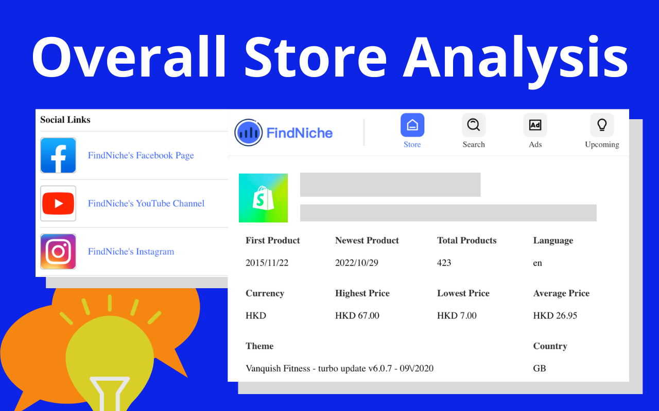 FindNiche - Shopify™ store traffic analysis截图3