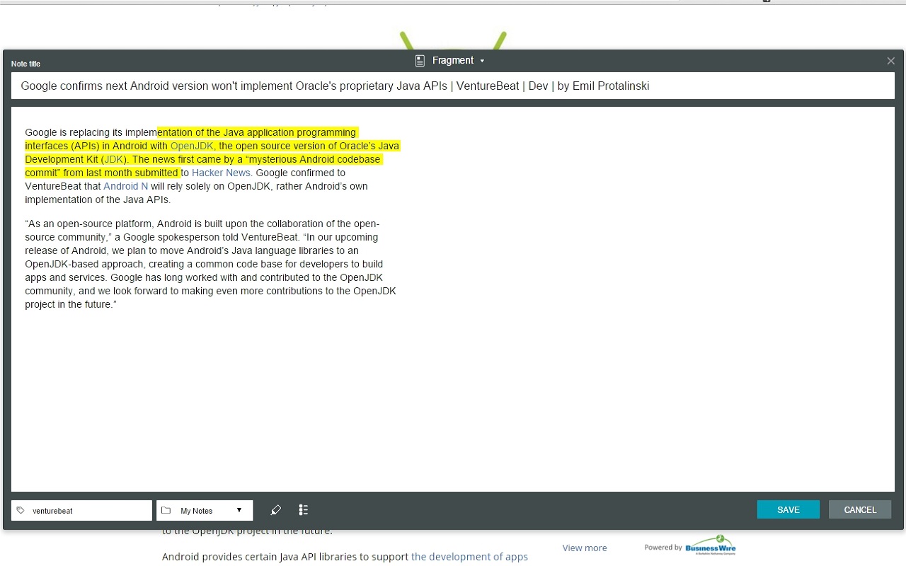Web Clipper (Nimbus)截图2