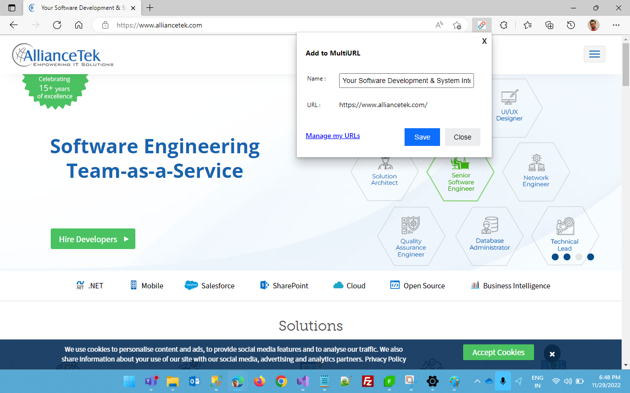 Manage Multi URLs截图4