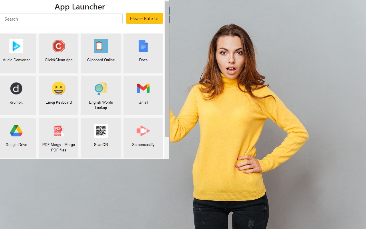 适用于Google Chrome™的Apps Launcher截图2