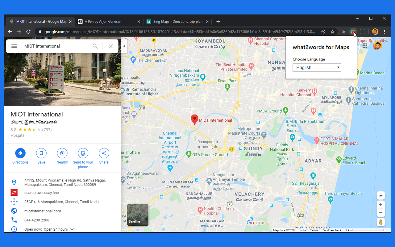 Maps with what3words截图1