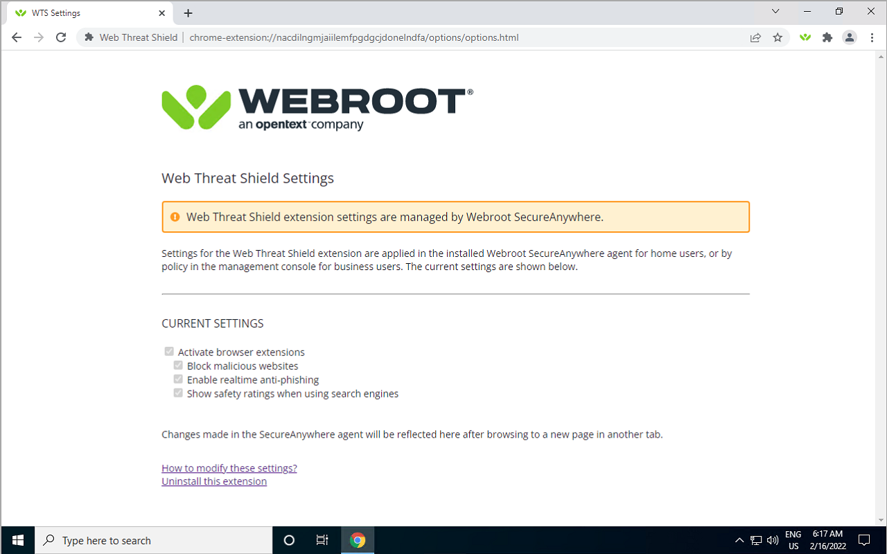 Web Threat Shield截图1
