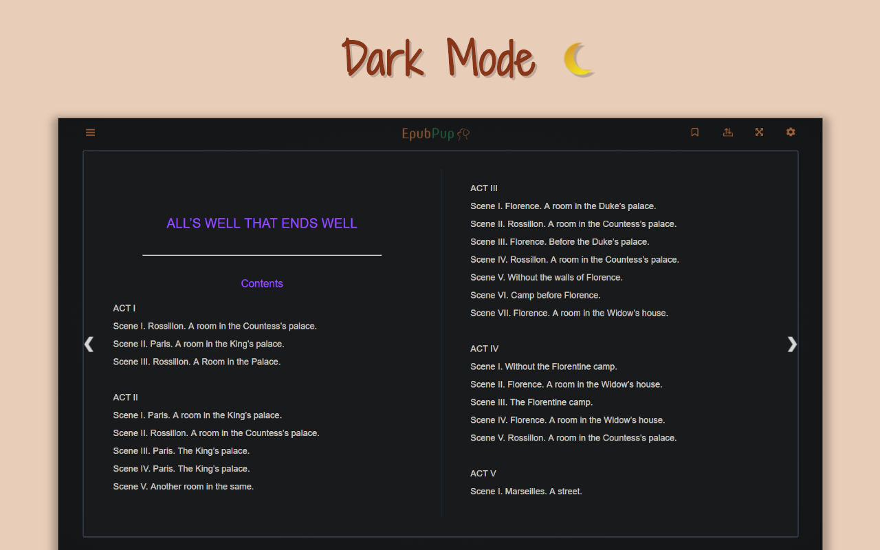 EpubPup - EPUB Reader截图4