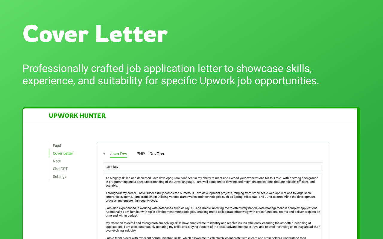 Upwork hunter截图3
