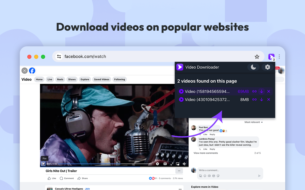Video Downloader Plus截图2