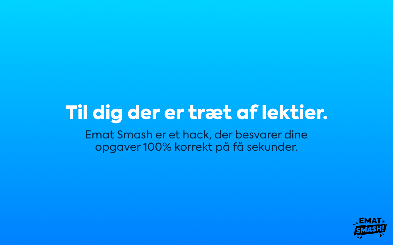 Emat Smash - Hack til Emat截图2