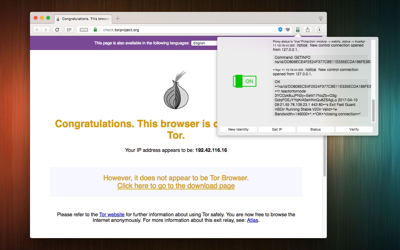 Proxy Client for Onion截图1