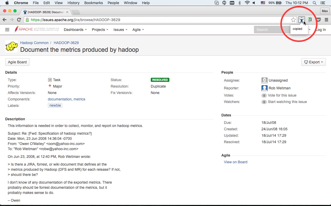 JIRA ShortCut截图2