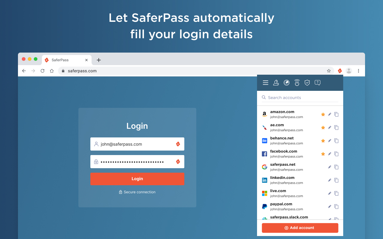 SaferPass: Password Manager截图1