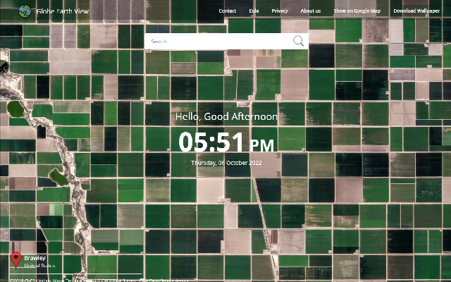 Globe Earth New Tab截图1