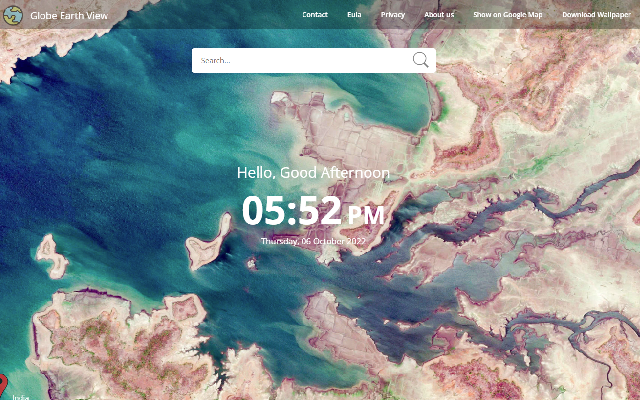 Globe Earth New Tab截图2