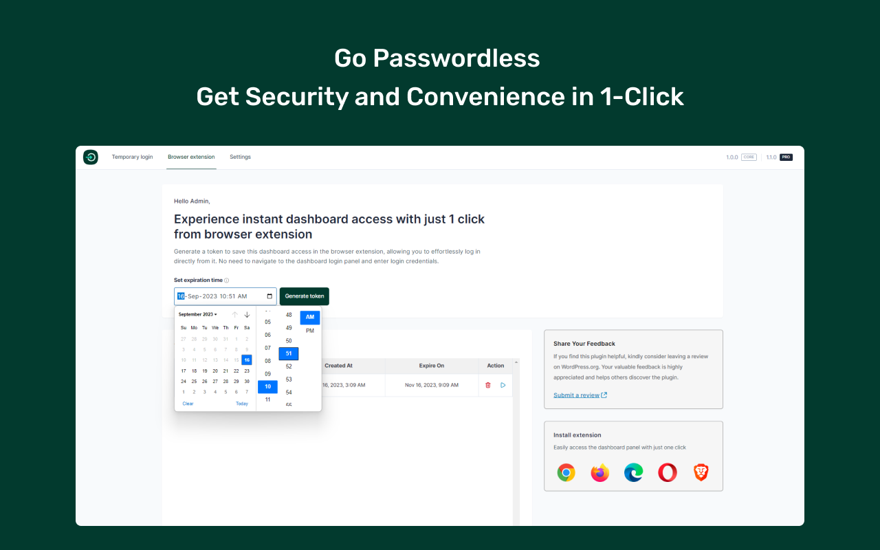 Login Me Now - WordPress Login Manager截图2