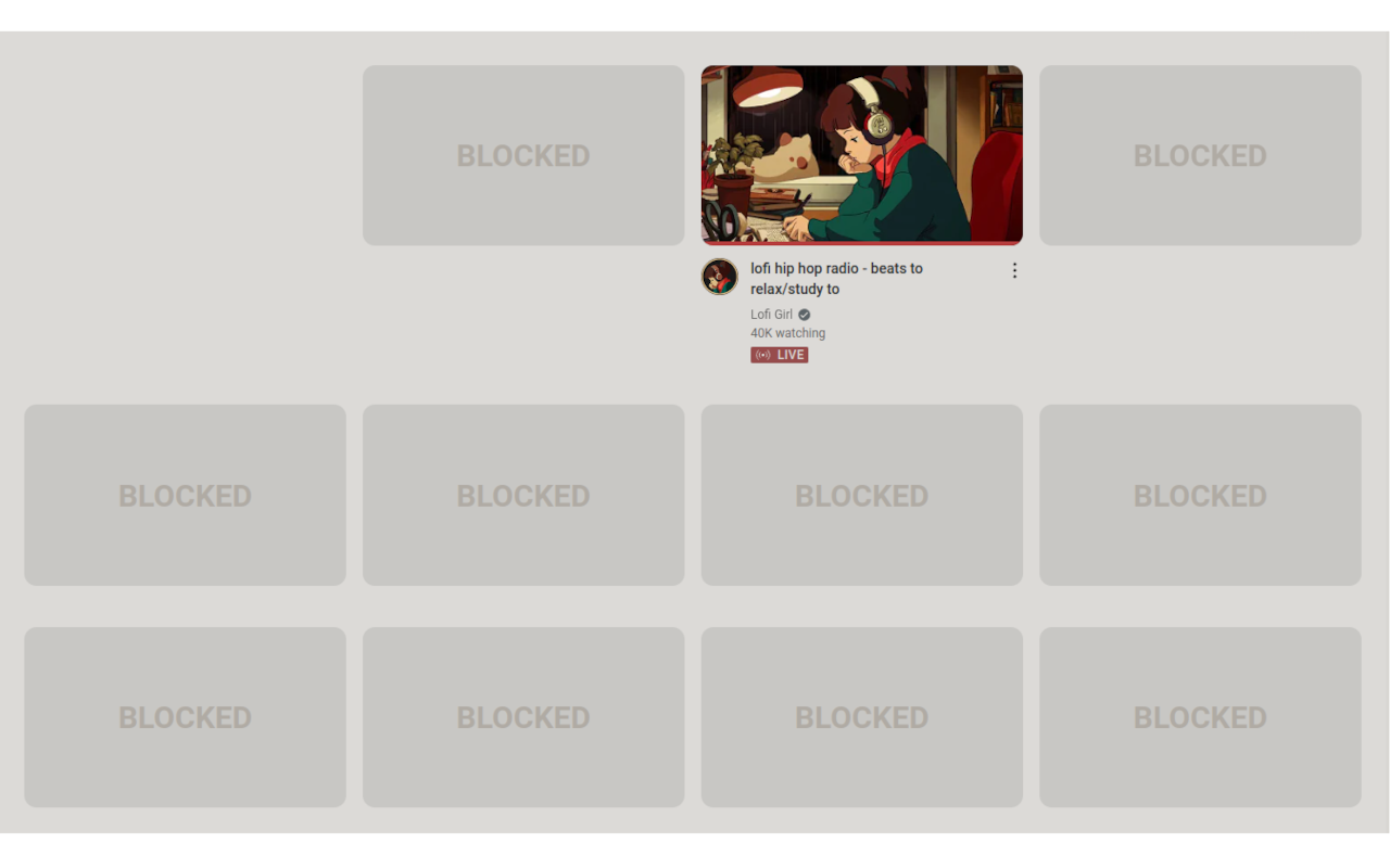 Channel Block List for Youtube截图3