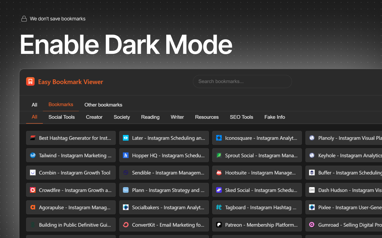 Easy Bookmark Viewer截图1