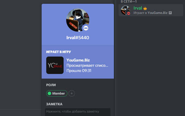 YouGame Discord RPC截图1