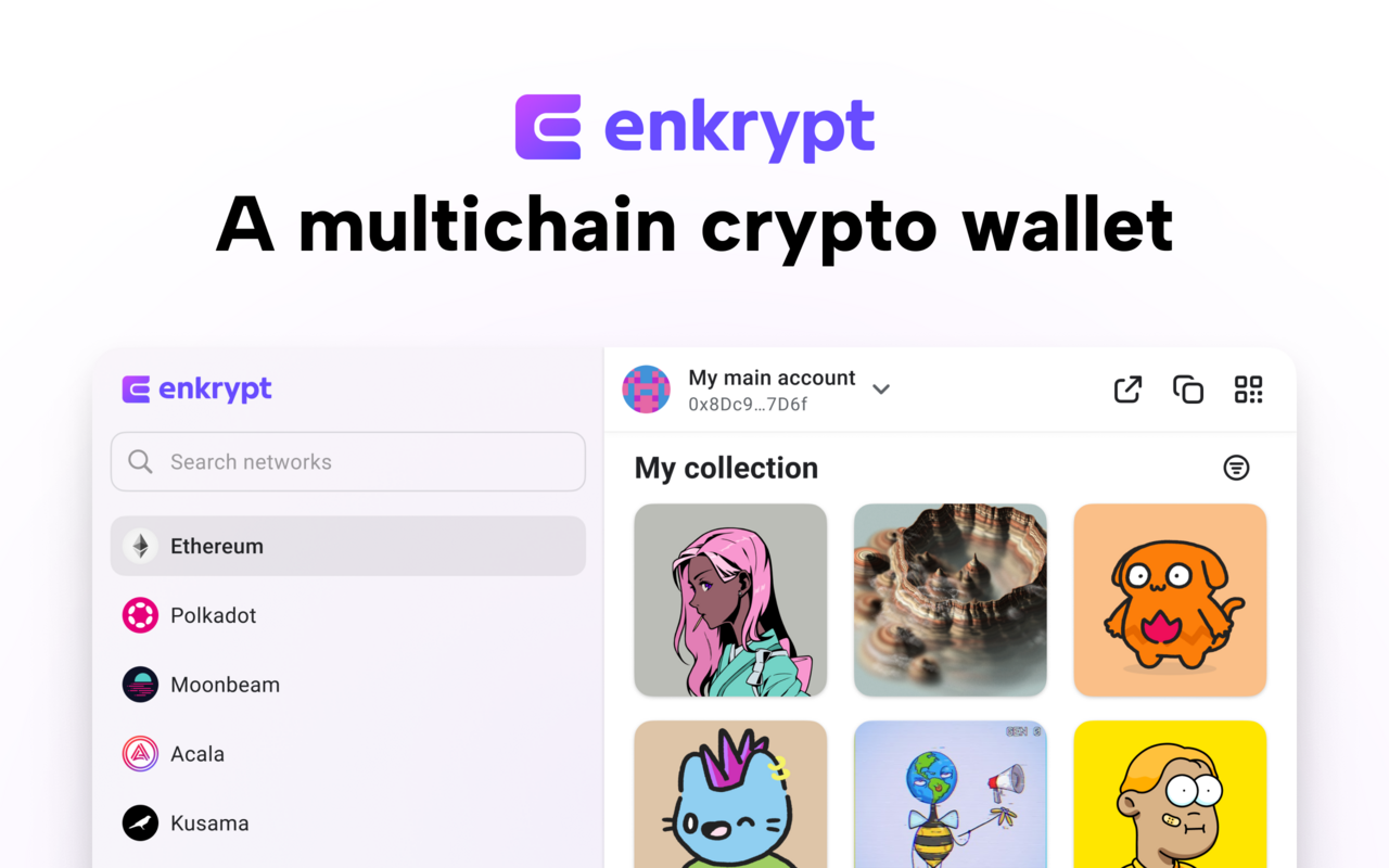 Enkrypt: ETH, BTC and Solana Wallet截图2