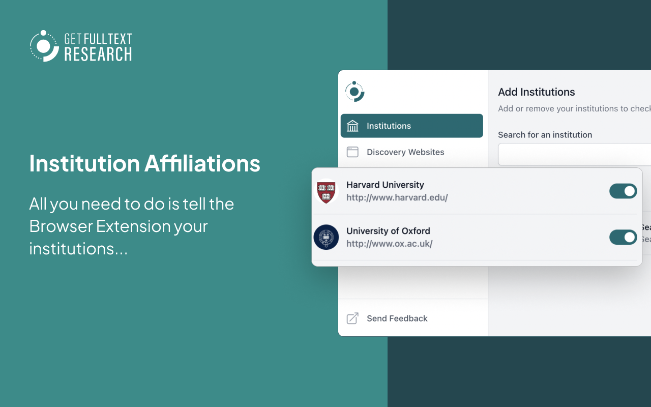 Get Full Text Research (GetFTR)截图2