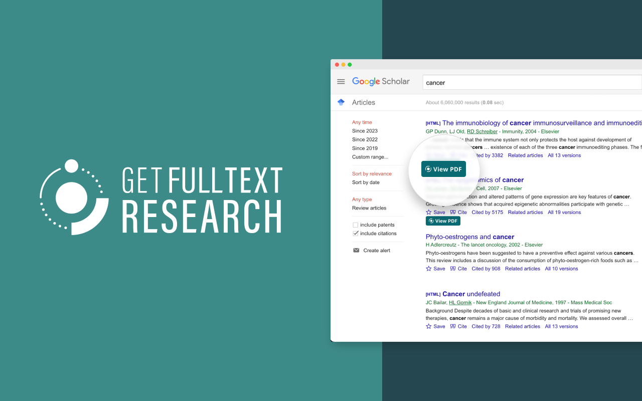 Get Full Text Research (GetFTR)截图3