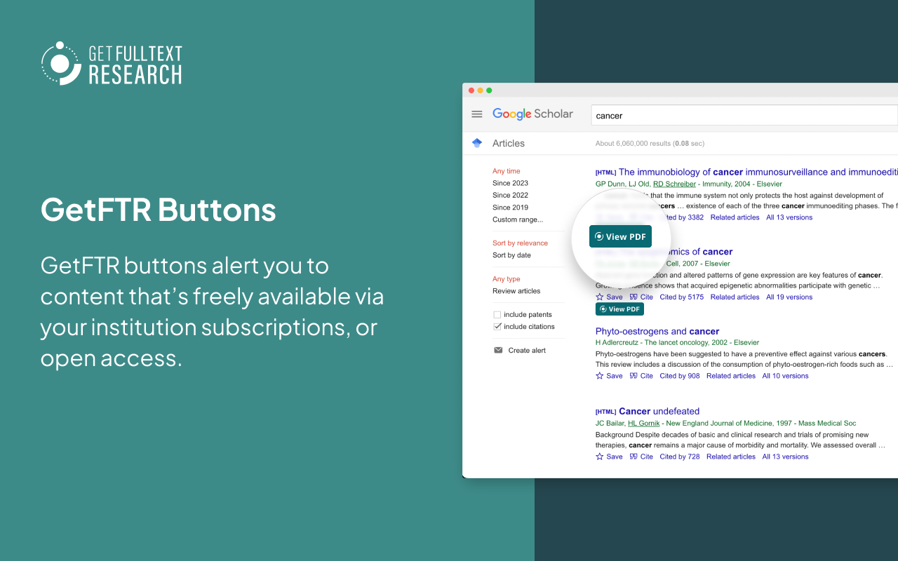 Get Full Text Research (GetFTR)截图4