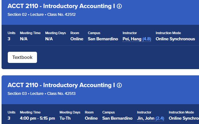 Any School Rate My Professors Extension截图4