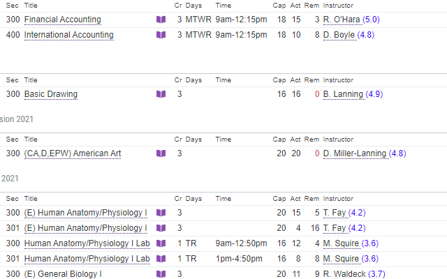 Any School Rate My Professors Extension截图5