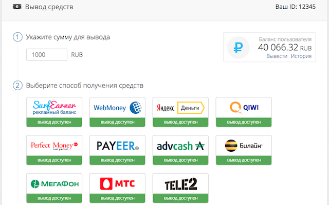 SurfEarner - заработок без вложений截图1