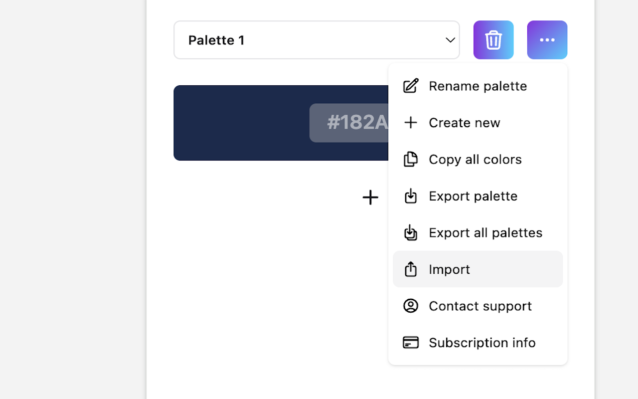 Color Keeper: Color Palette Manager截图2