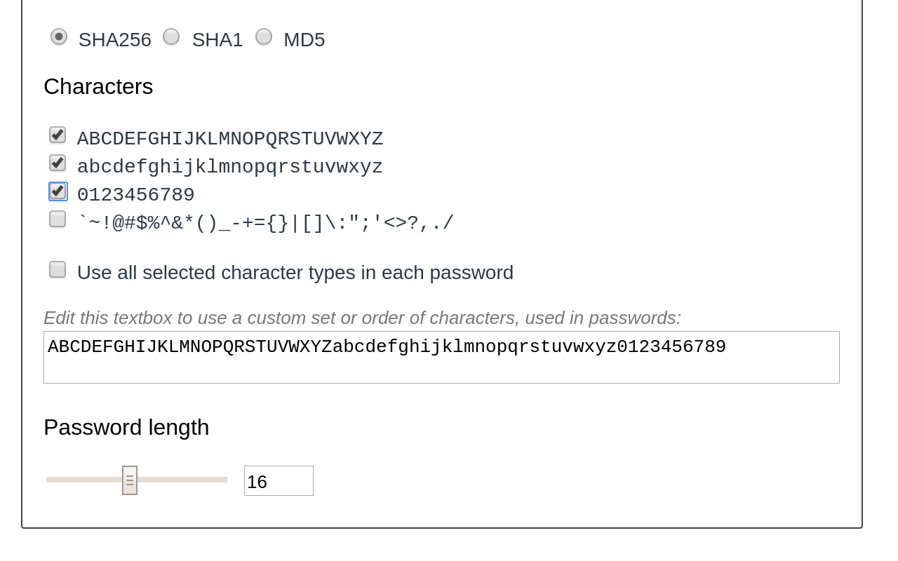 Password Generator截图1