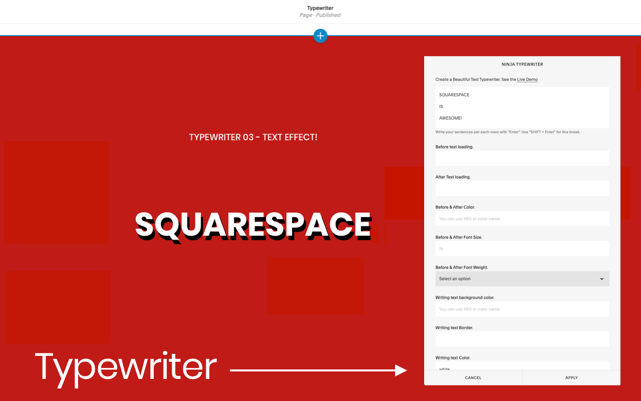 Squarespace Ninja Kit Extension截图5