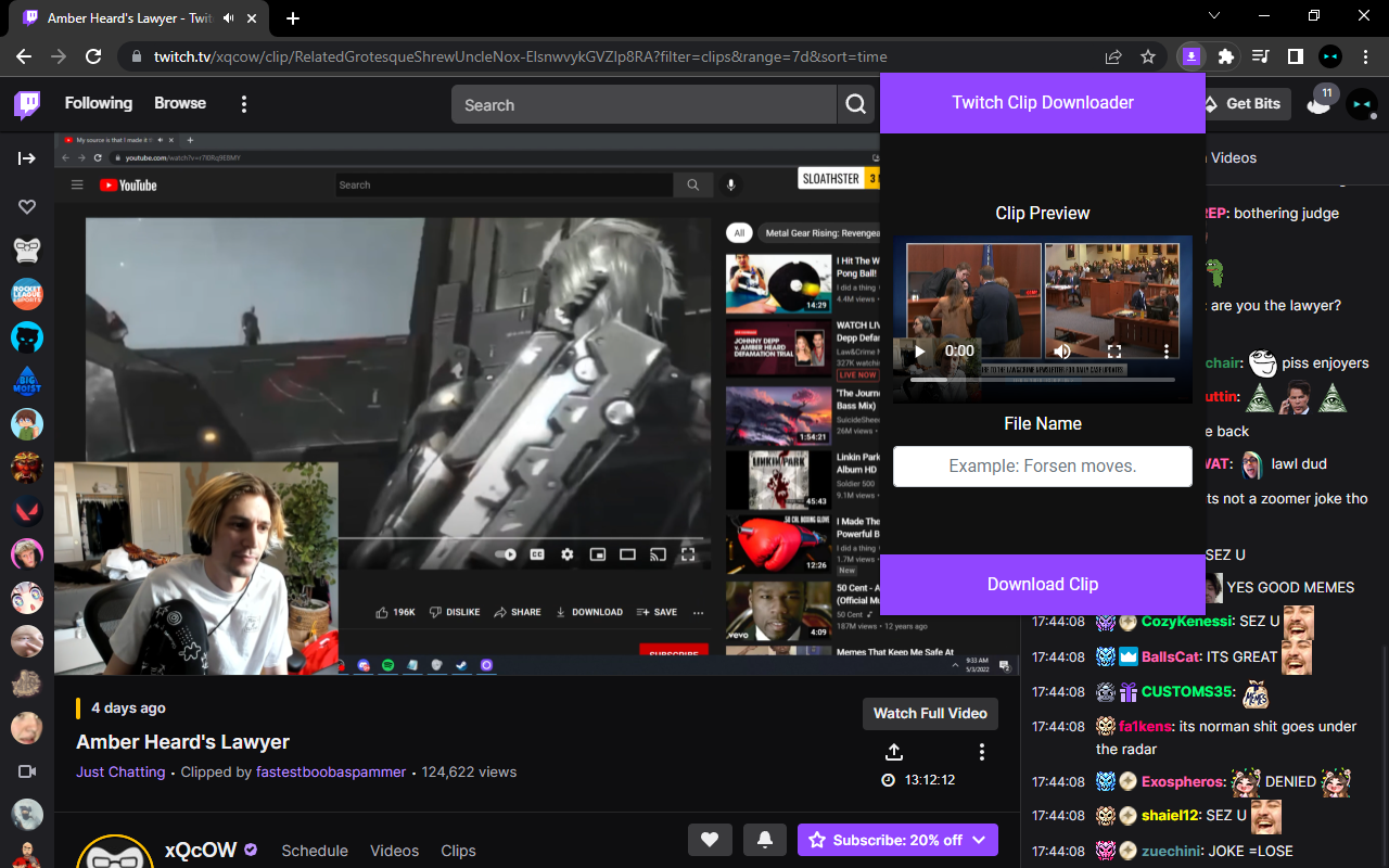Twitch Clip Downloader截图3