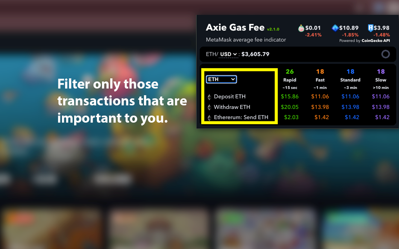 Axie Gas Fee截图2