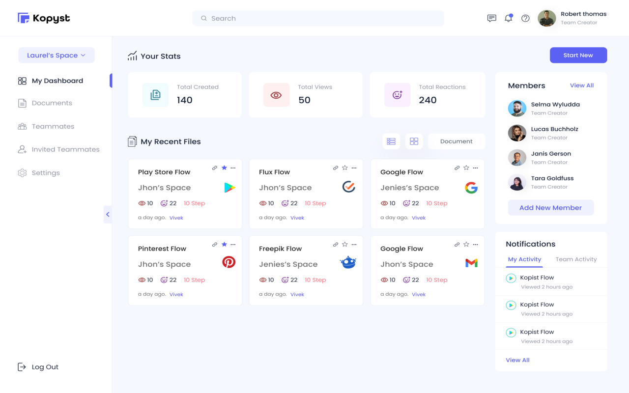 Kopyst Simplifies Video & Document Creation截图1