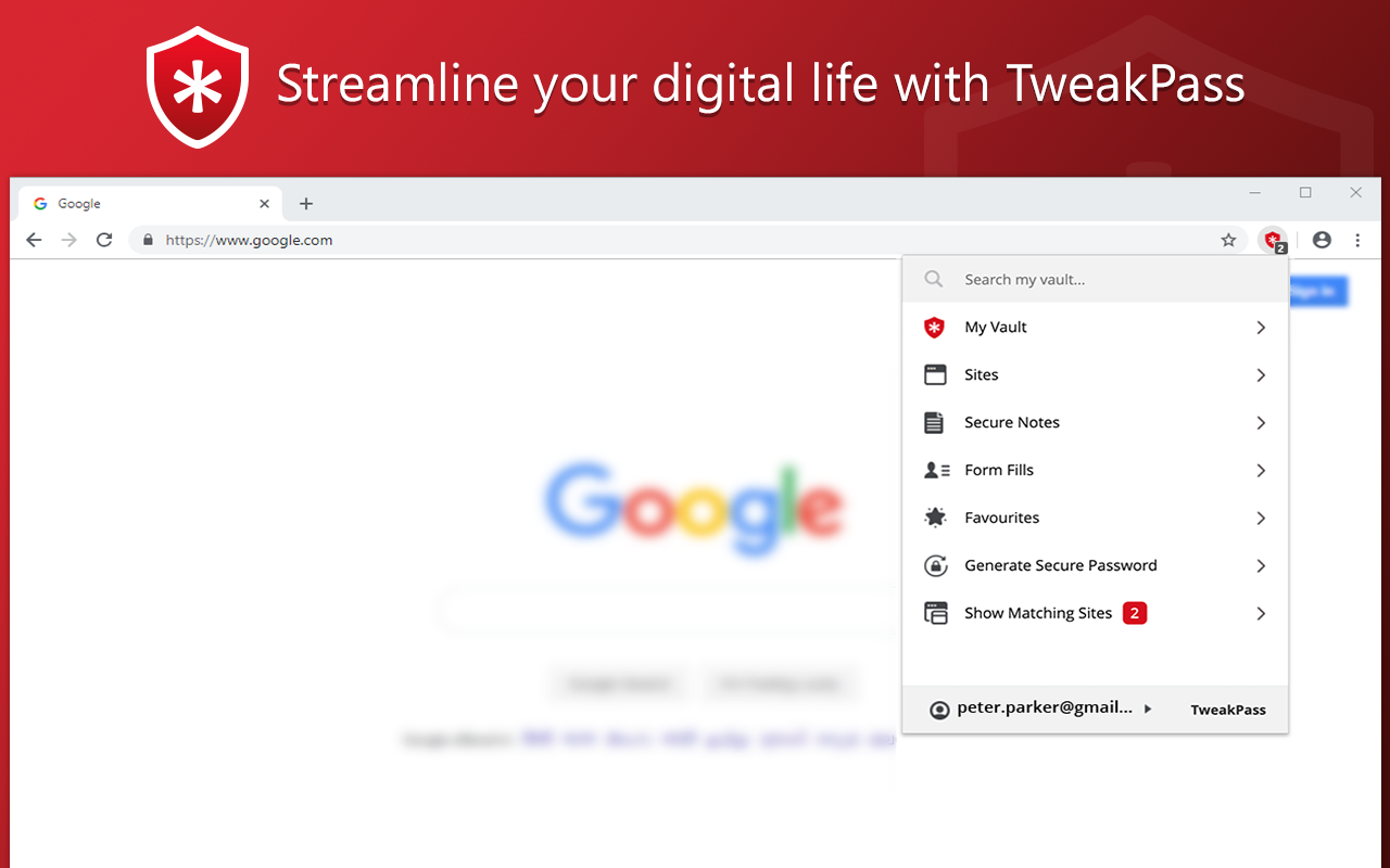 TweakPass: Free Password Manager截图2