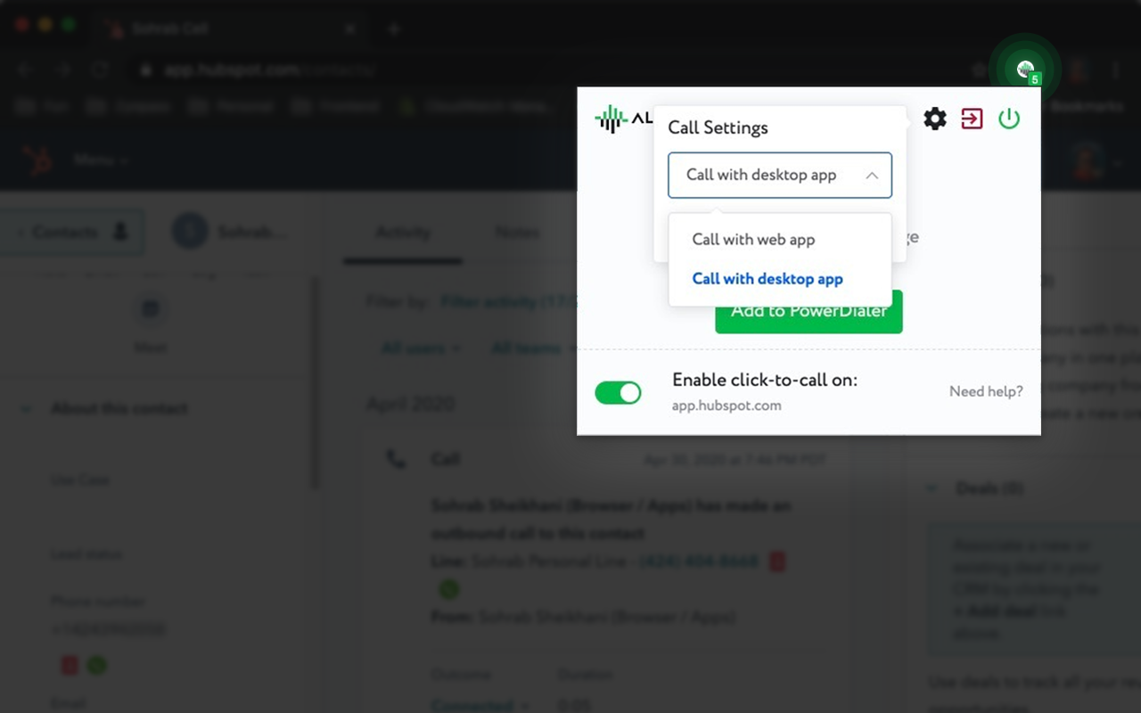 Aloware Click-To-Call截图3