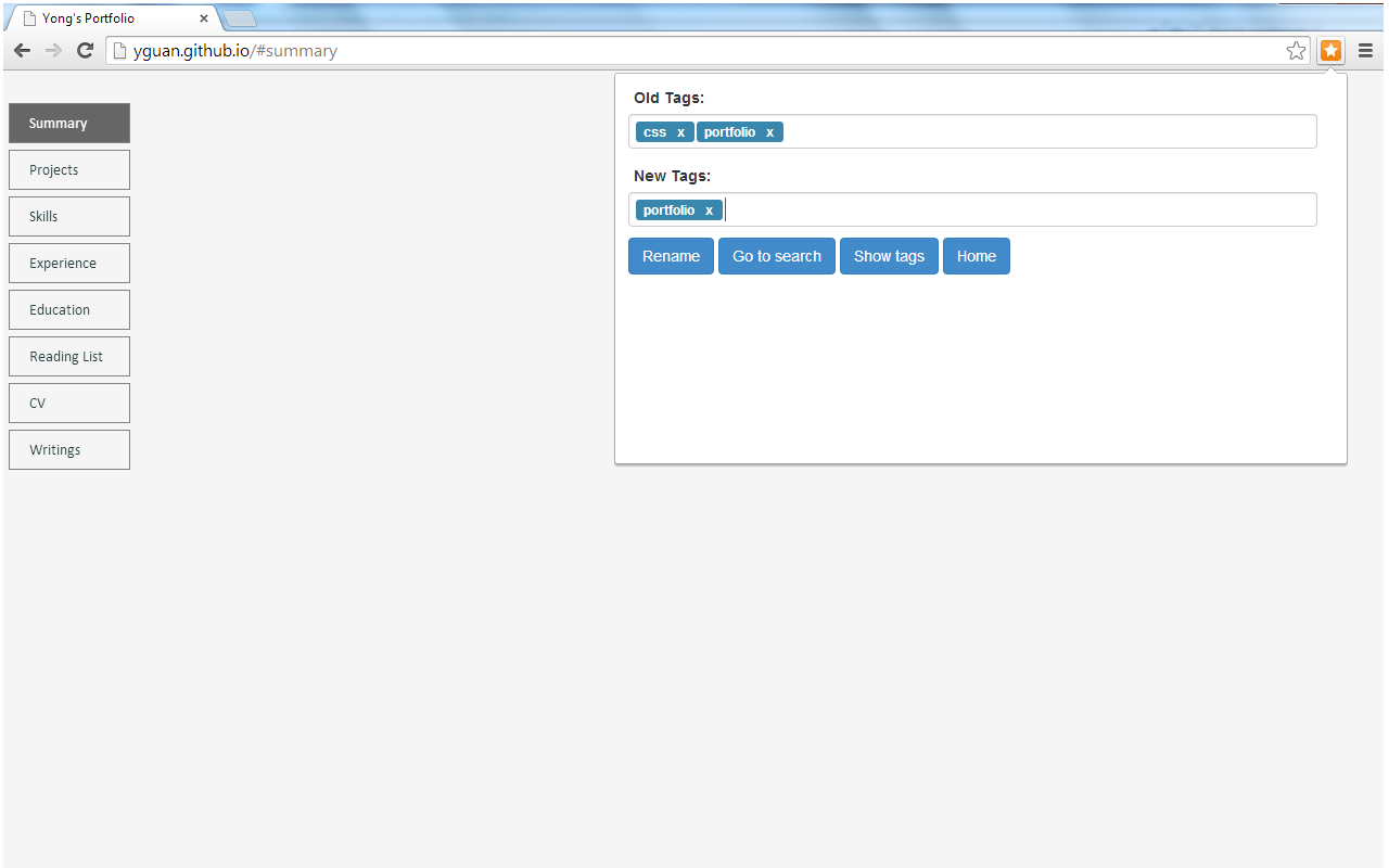 Bookmarks Tagging截图5