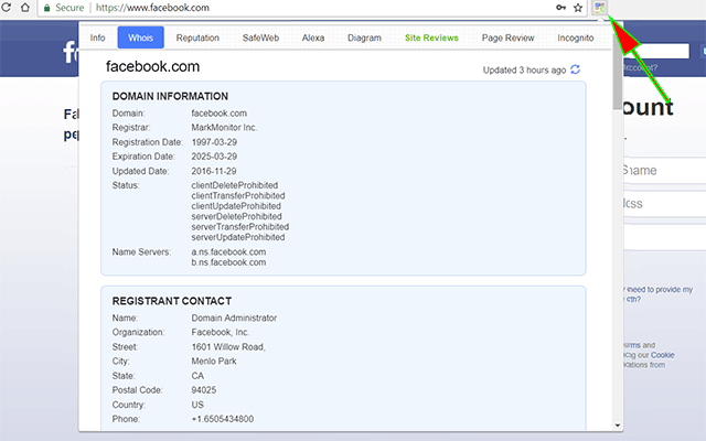 IP Whois & Flags Chrome & Websites Rating截图4