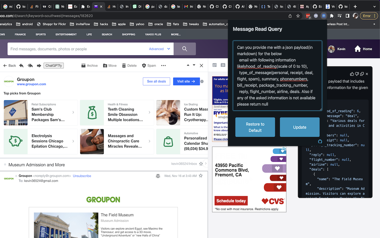 ChatGPT for Yahoo Mail截图2