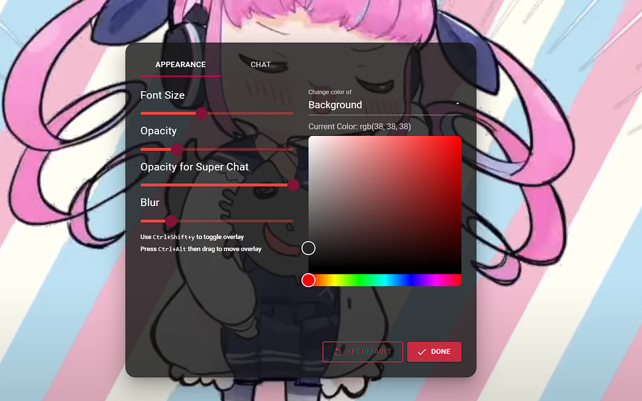 Youtube Chat in Fullscreen截图1