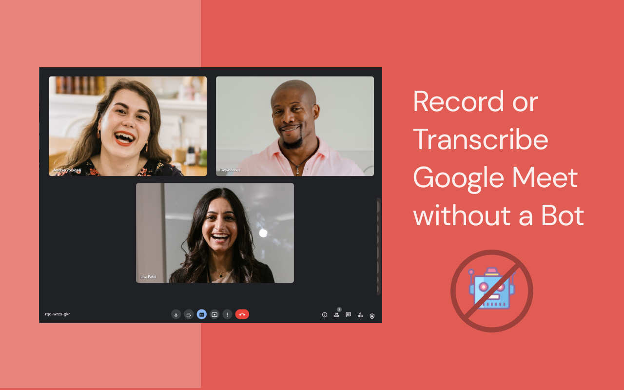 Scribbl: Google Meet AI会议笔记截图4