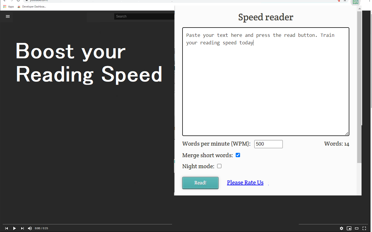 Testing Reading Speed截图1