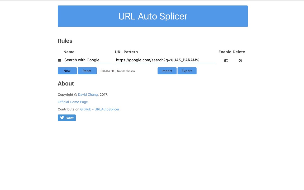 URL Auto Splicer截图1