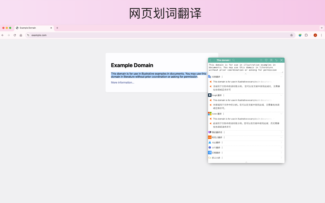沙拉翻译：聚合词典 、划词翻译、沉浸式(对照)翻译 & 查词截图5