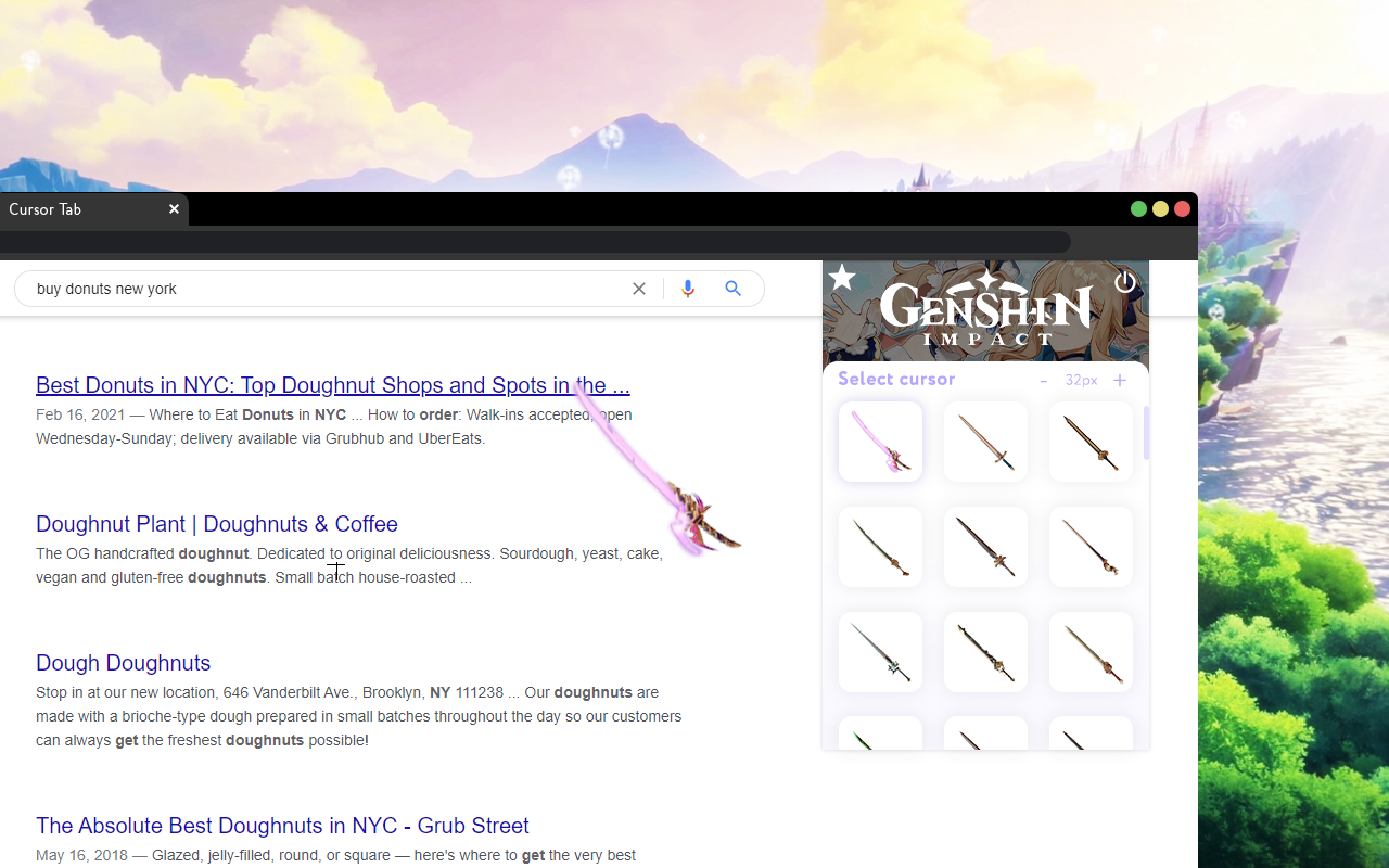 Genshin Impact Cursor截图1