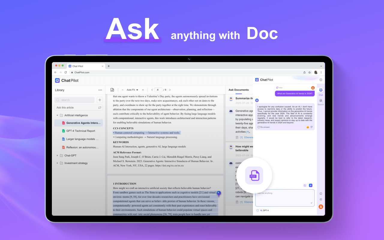 ChatPilot - AI Copilot Powered by ChatGPT-4截图1
