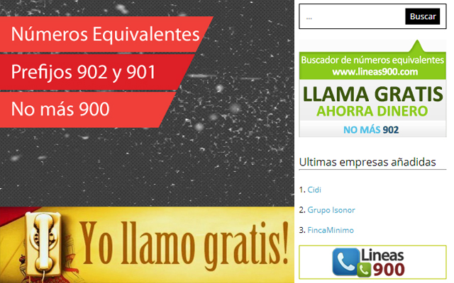 Buscador Lineas900截图1