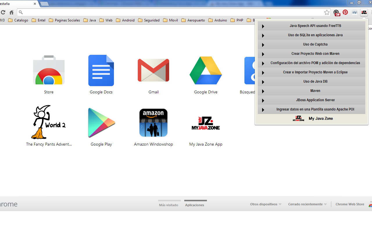 My Java Zone Extension截图3